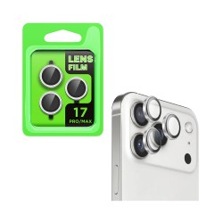 Protetor de Vidro da Câmera Traseira para Apple iPhone 17 Pro/iPhone 17 Pro Max Prata